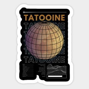 Tatooine Sticker